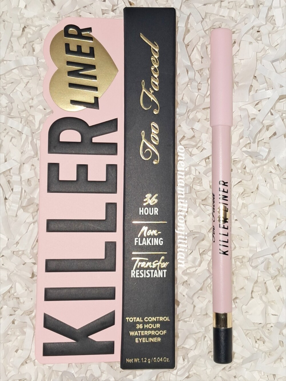Too Faced Killer Liner Waterproof Gel Eyeliner - Killer Black